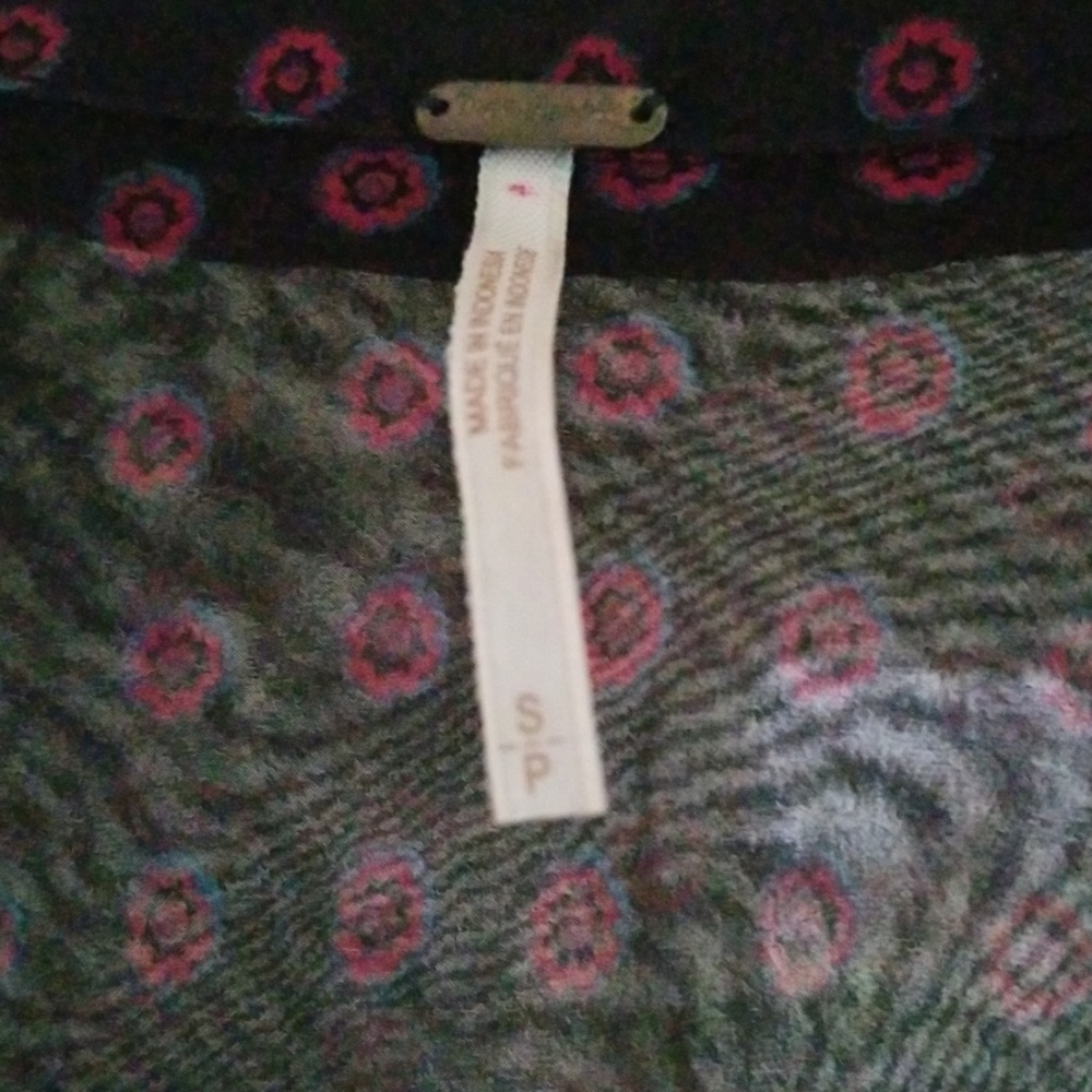 Free People Sheer Button Shirt - Picture 4 of 8